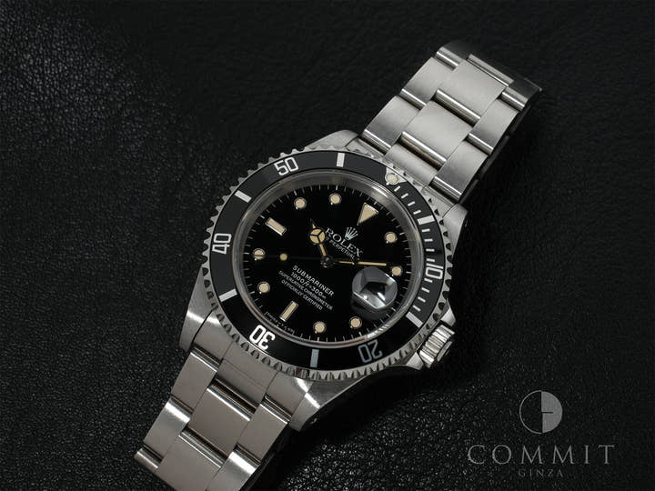 Rolex Submariner Date Ref.16610 SS Black Dial Used o82izxni