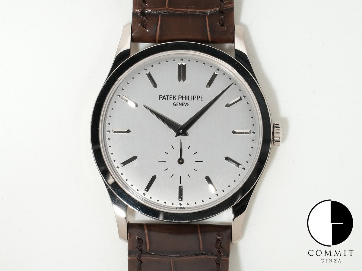 パテックフィリップ カラトラバ Ref.5196G-001 ホワイトゴールド シルバー文字盤