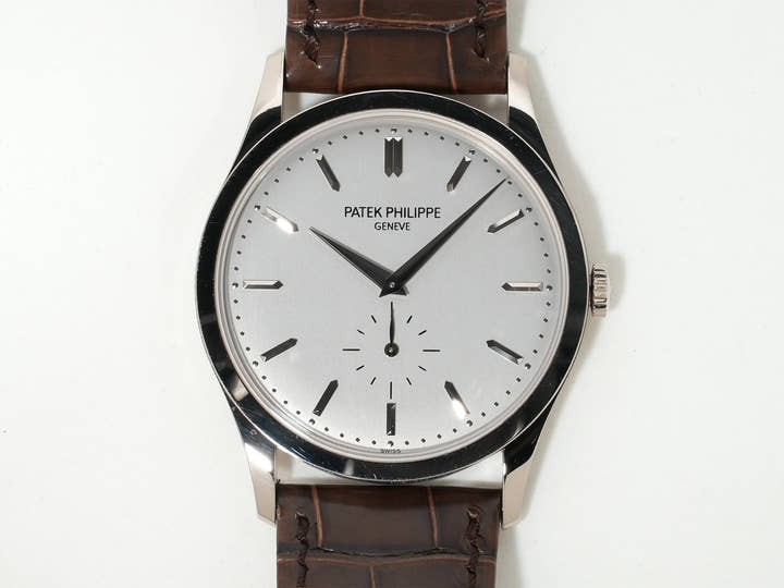 パテックフィリップ カラトラバ Ref.5196G-001 ホワイトゴールド シルバー文字盤
