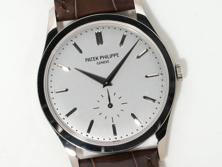 パテックフィリップ カラトラバ Ref.5196G-001 ホワイトゴールド シルバー文字盤