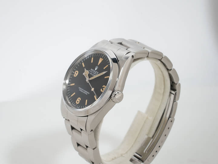 ロレックス エクスプローラーI Ref.1016 ステンレススチール ブラック文字盤 中古 w6zkkxq8