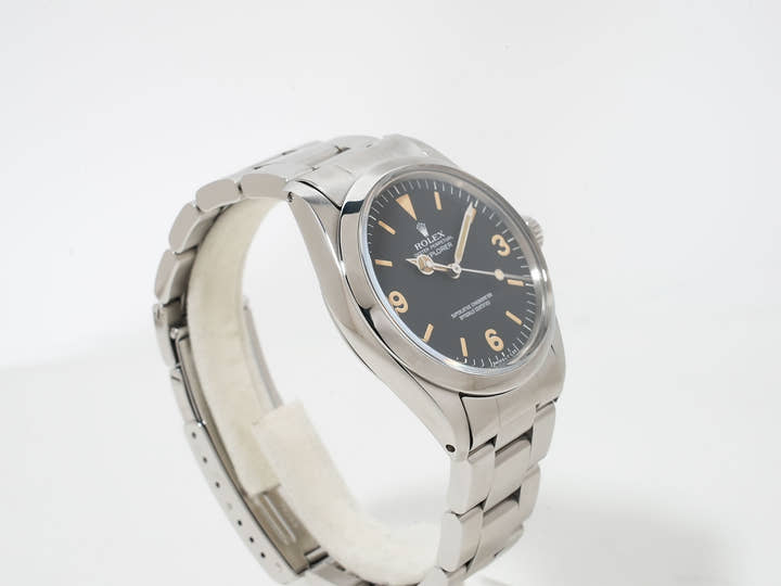 ロレックス エクスプローラーI Ref.1016 ステンレススチール ブラック文字盤 中古 w6zkkxq8