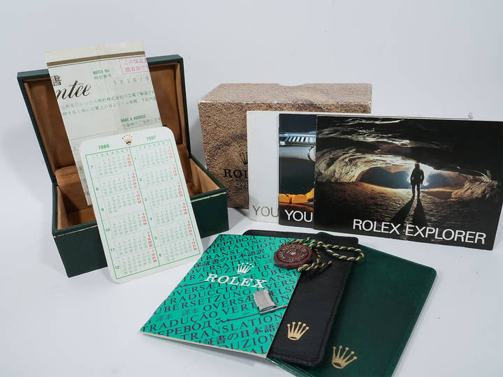 ロレックス エクスプローラーI Ref.1016 ステンレススチール ブラック文字盤 中古 w6zkkxq8