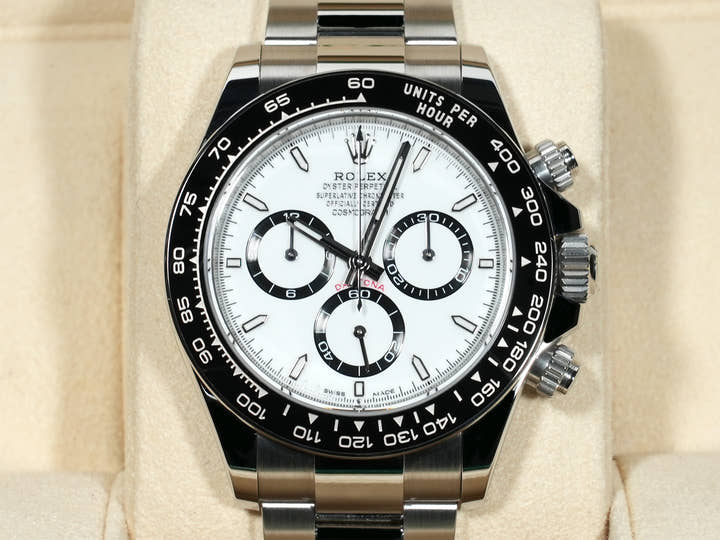 ロレックス デイトナ Ref.126500LN ステンレススチール ホワイト文字盤