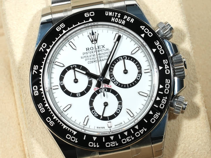 ロレックス デイトナ Ref.126500LN ステンレススチール ホワイト文字盤