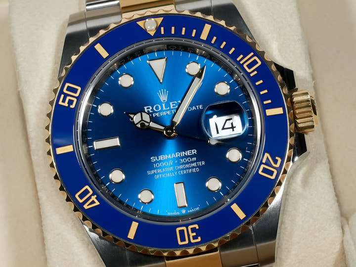 Rolex Submariner Date Ref.126613LB SS/YG Blue Dial Good Condition Used tqpg9xay