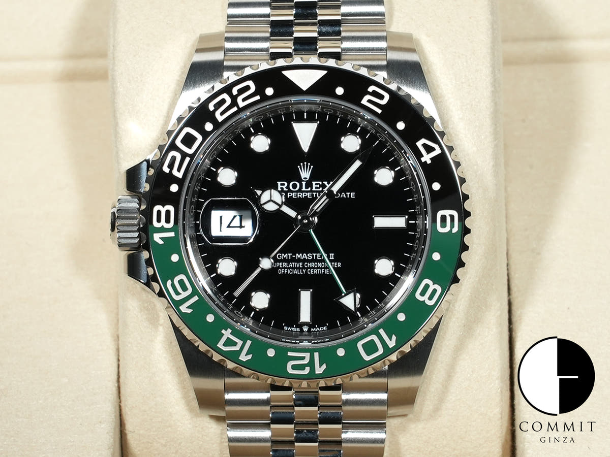 ロレックス GMTマスターII Ref.126720VTNR ステンレススチール ブラック文字盤 ジュビリーブレスレット