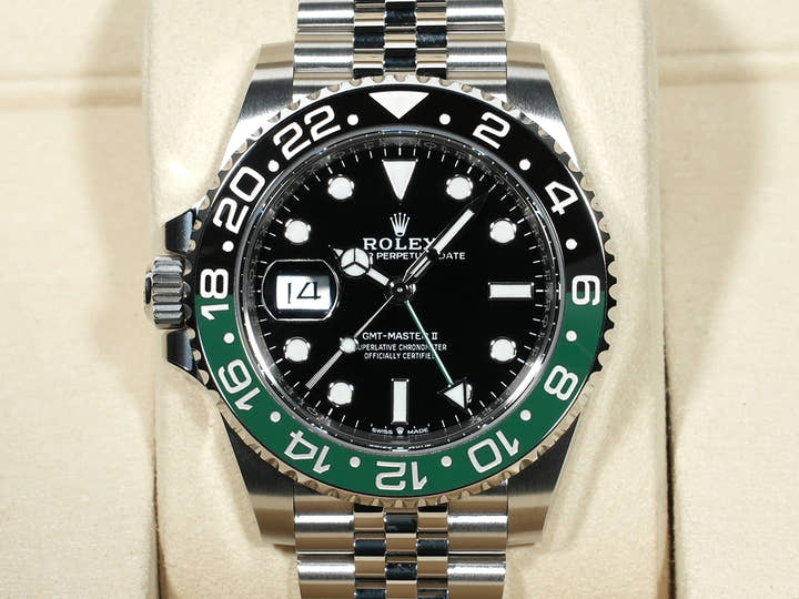 ロレックス GMTマスターII Ref.126720VTNR ステンレススチール ブラック文字盤 ジュビリーブレスレット