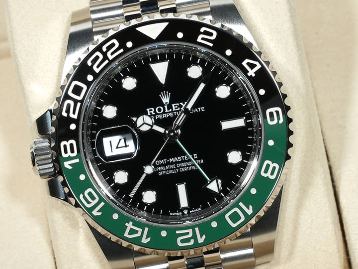 ロレックス GMTマスターII Ref.126720VTNR ステンレススチール ブラック文字盤 ジュビリーブレスレット