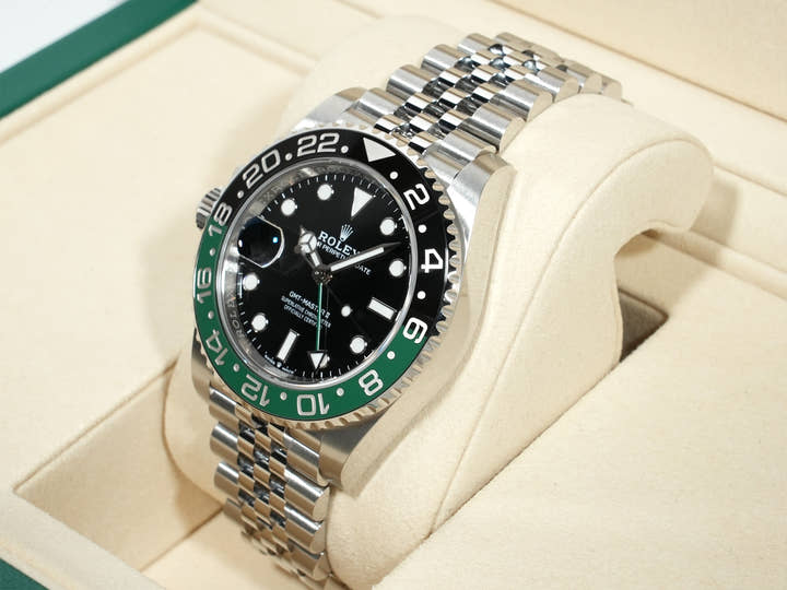 ロレックス GMTマスターII Ref.126720VTNR ステンレススチール ブラック文字盤 ジュビリーブレスレット