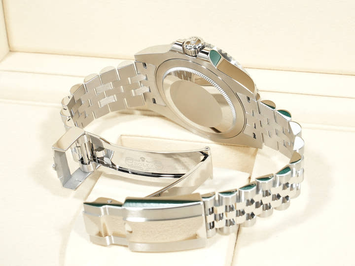 ロレックス GMTマスターII Ref.126710GRNR ステンレススチール ブラック文字盤 ジュビリーブレスレット