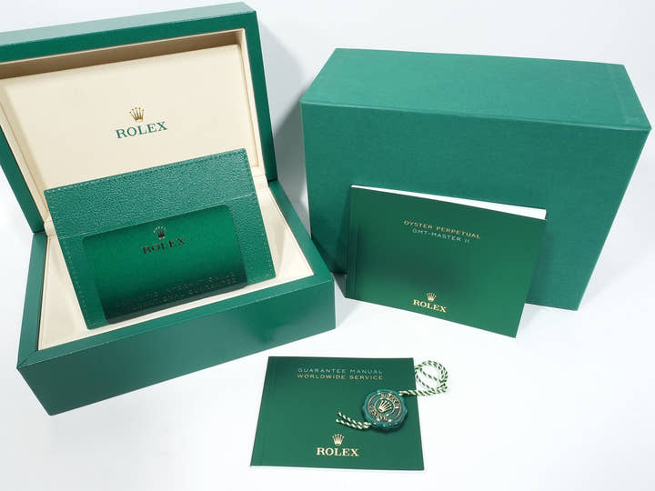 ロレックス GMTマスターII Ref.126710GRNR ステンレススチール ブラック文字盤 ジュビリーブレスレット