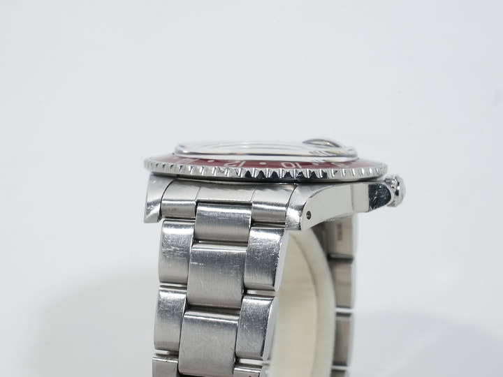 ロレックス GMTマスター Ref.1675 ステンレススチール ブラック文字盤 中古 yukmxqq5 オイスターブレスレット