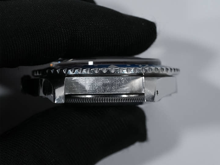 ロレックス GMTマスター Ref.1675 ステンレススチール ブラック文字盤 中古 yukmxqq5 オイスターブレスレット