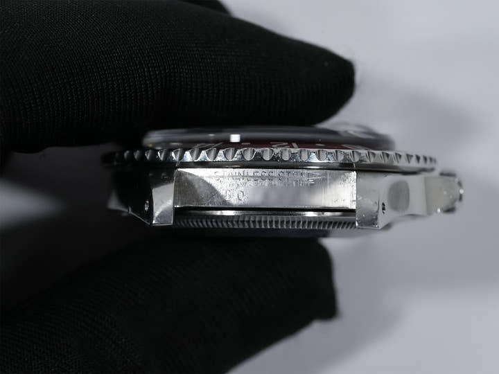 ロレックス GMTマスター Ref.1675 ステンレススチール ブラック文字盤 中古 yukmxqq5 オイスターブレスレット