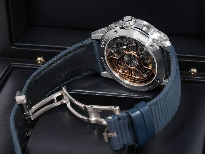 オーデマピゲ CODE 11.59 バイ オーデマ ピゲ クロノグラフ Ref.26393BC.OO.A321CR.01 ホワイトゴールド ブルーラッカー文字盤