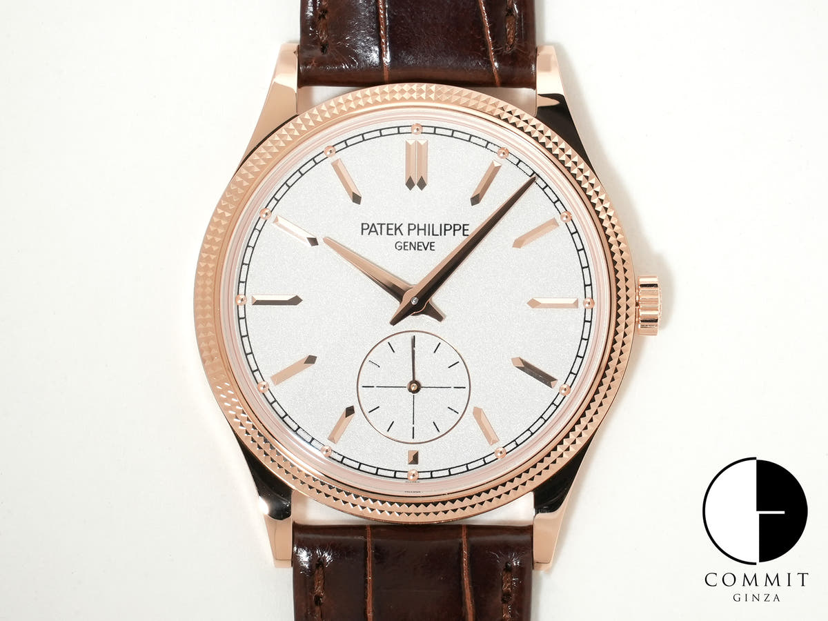 パテックフィリップ カラトラバ Ref.6119R-001 ローズゴールド シルバー文字盤