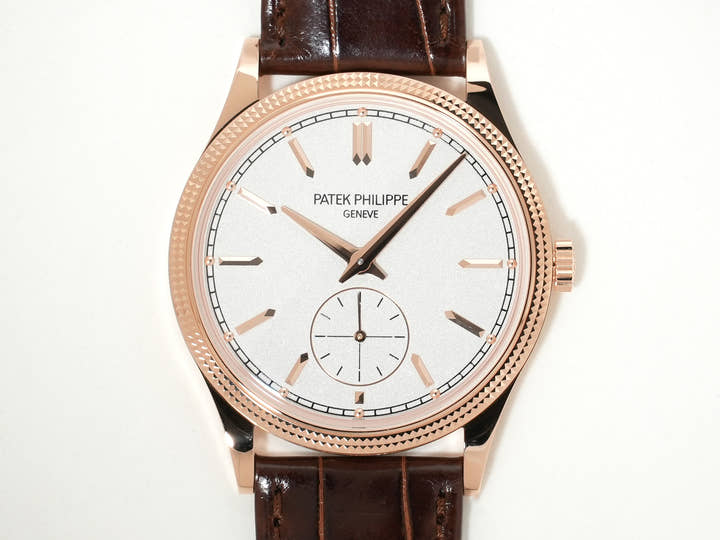 パテックフィリップ カラトラバ Ref.6119R-001 ローズゴールド シルバー文字盤