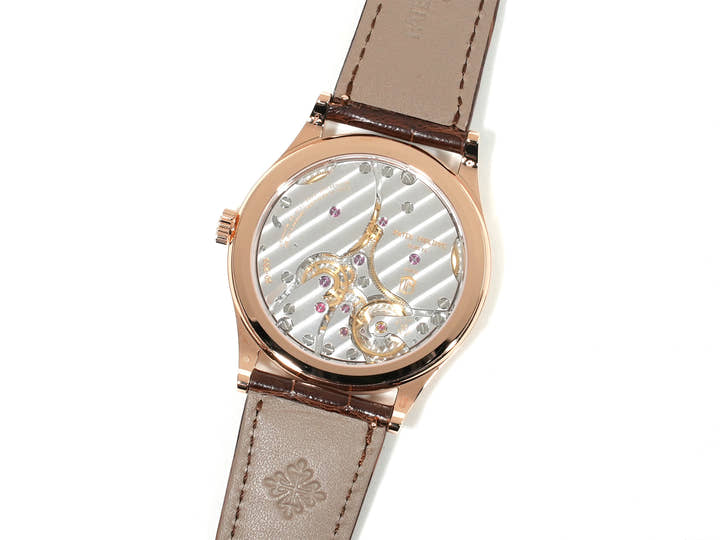 パテックフィリップ カラトラバ Ref.6119R-001 ローズゴールド シルバー文字盤