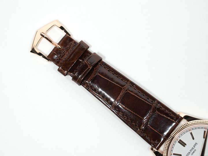 パテックフィリップ カラトラバ Ref.6119R-001 ローズゴールド シルバー文字盤