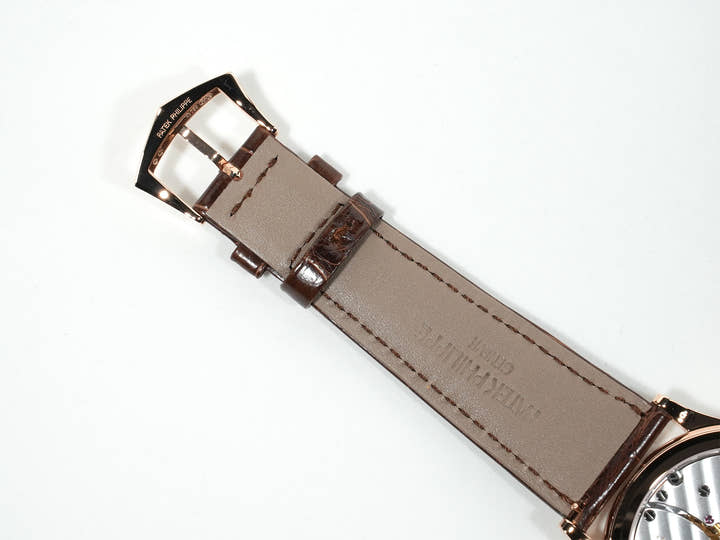 パテックフィリップ カラトラバ Ref.6119R-001 ローズゴールド シルバー文字盤