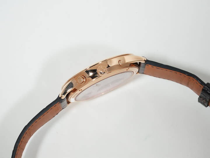 エルメス スリム ドゥ エルメス パーペチュアルカレンダー Ref.CA3.870 ピンクゴールド シルバー文字盤 中古 75e8jpry