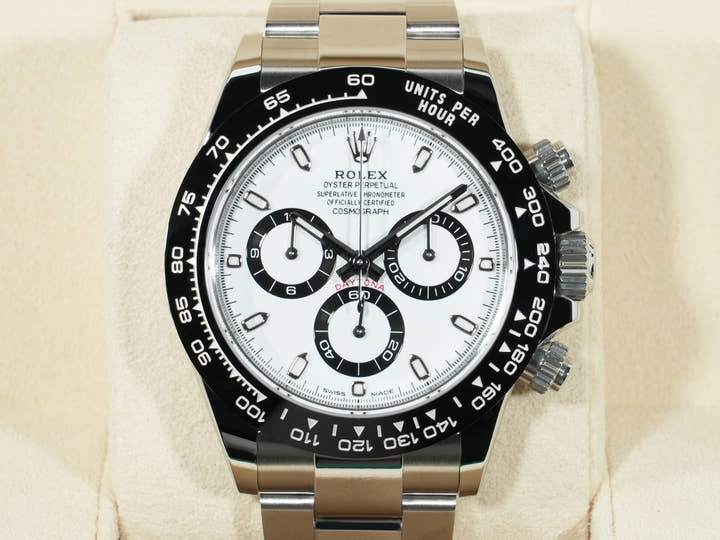 ロレックス デイトナ Ref.116500LN ステンレススチール ホワイト文字盤