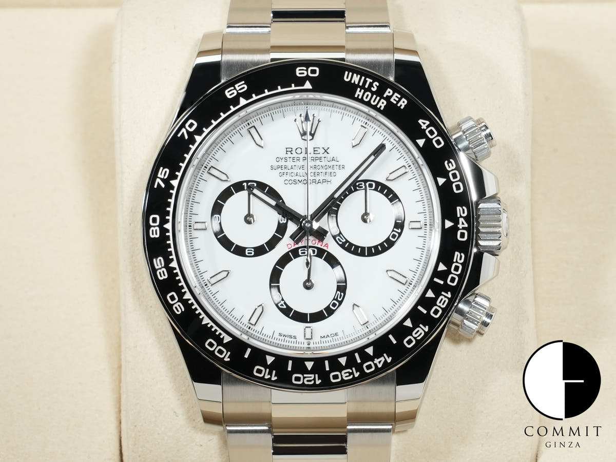 ロレックス デイトナ Ref.126500LN ステンレススチール ホワイト文字盤