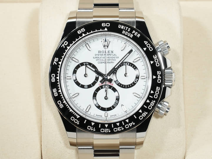 ロレックス デイトナ Ref.126500LN ステンレススチール ホワイト文字盤