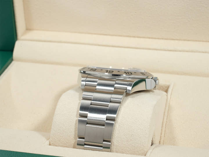 ロレックス エクスプローラーII Ref.226570 ステンレススチール ブラック文字盤