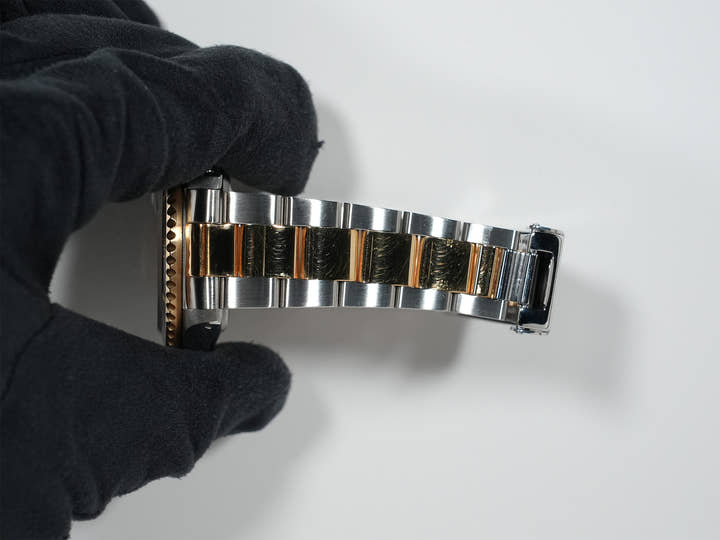 ロレックス サブマリーナー デイト Ref.16613SG ステンレススチール/イエローゴールド グレー文字盤