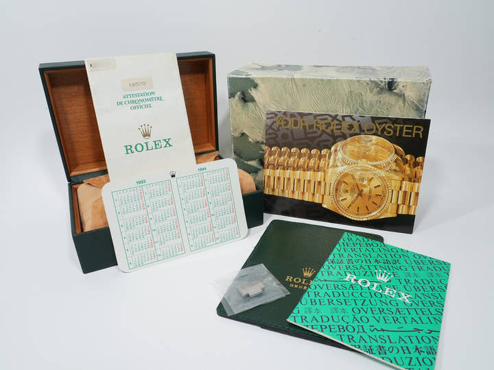 ロレックス エクスプローラーII Ref.16570 ステンレススチール ホワイト文字盤