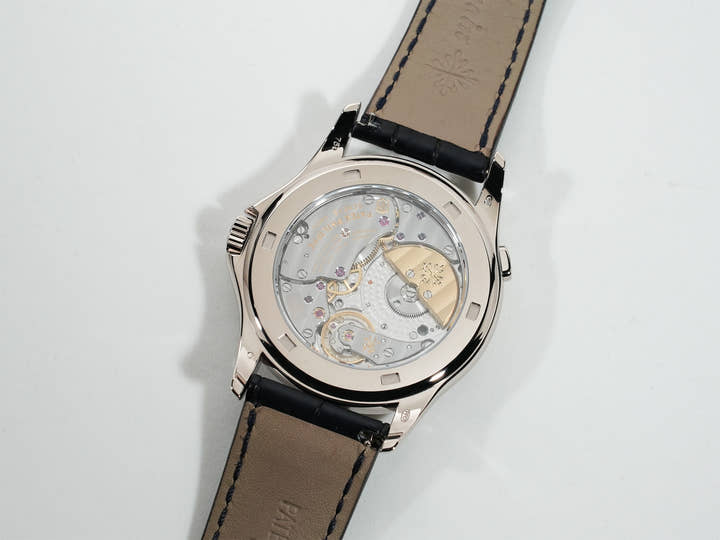 パテックフィリップ ワールドタイム TIFFANY&CO. Ref.5130G-001 ホワイトゴールド シルバー文字盤