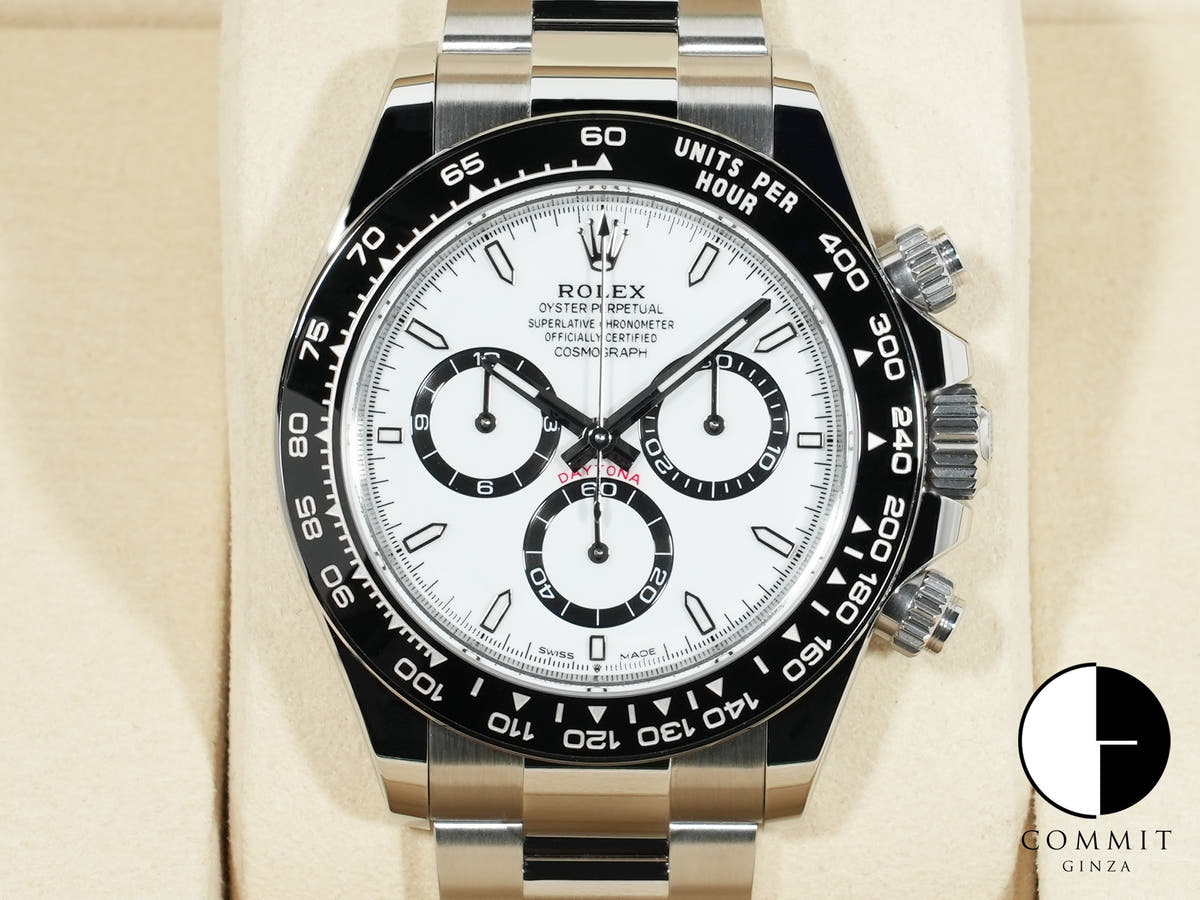 ロレックス デイトナ Ref.126500LN ステンレススチール ホワイト文字盤