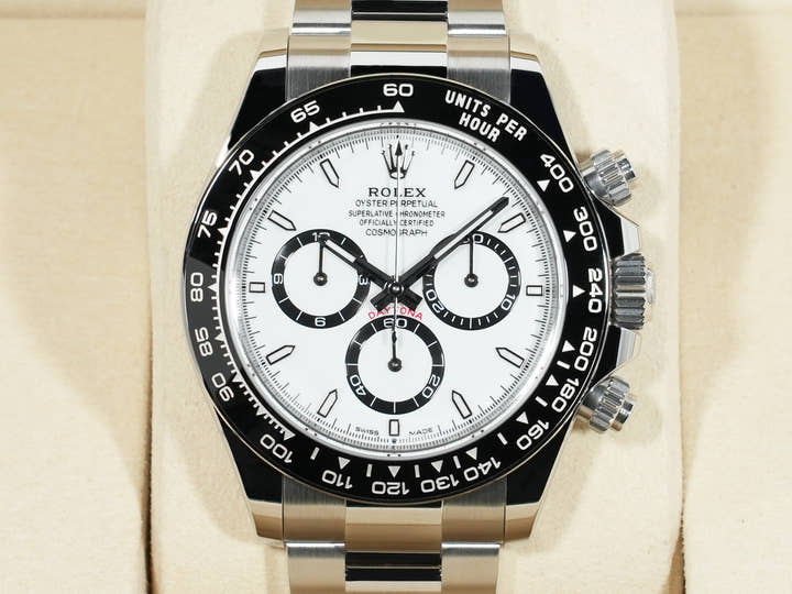 ロレックス デイトナ Ref.126500LN ステンレススチール ホワイト文字盤