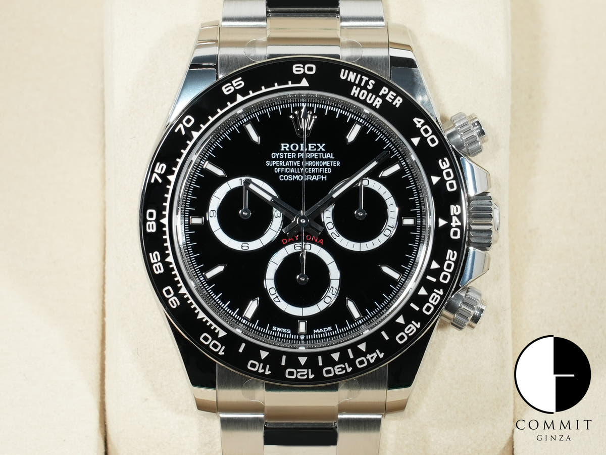 ロレックス デイトナ Ref.126500LN ステンレススチール ブラック文字盤