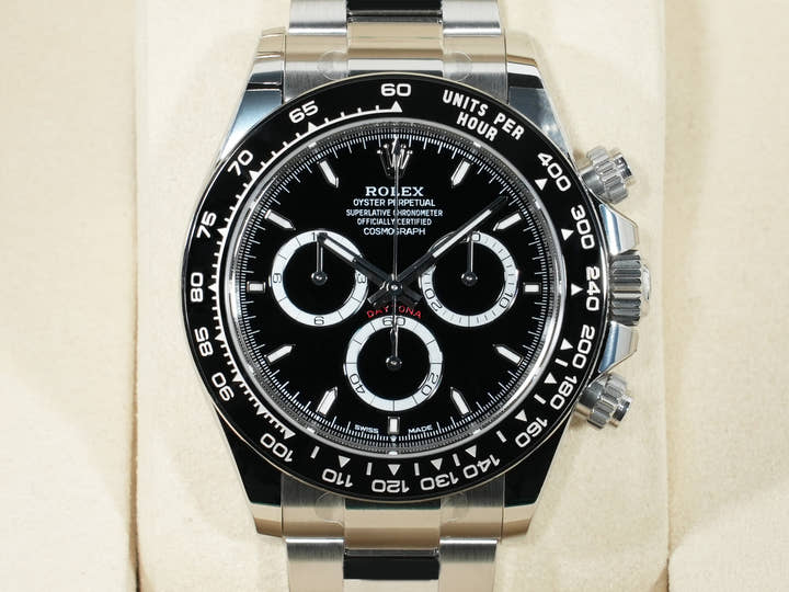 ロレックス デイトナ Ref.126500LN ステンレススチール ブラック文字盤