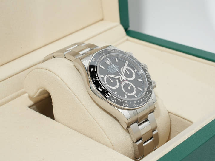 ロレックス デイトナ Ref.126500LN ステンレススチール ブラック文字盤