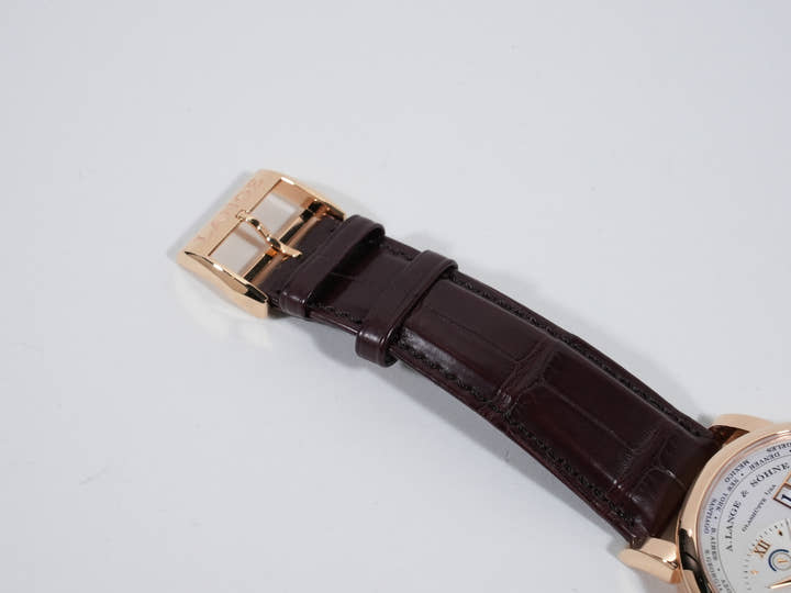 A.ランゲ&ゾーネ ランゲ1 タイムゾーン Ref.116.032 ピンクゴールド シルバー文字盤 中古 44gphqkt