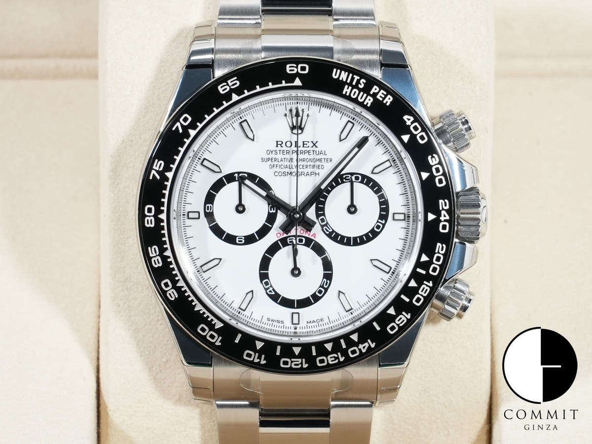 ロレックス デイトナ Ref.126500LN ステンレススチール ホワイト文字盤