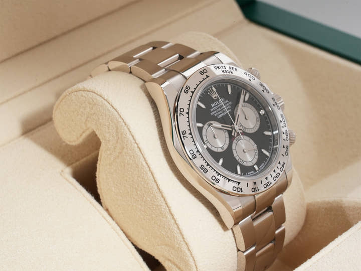 ロレックス デイトナ Ref.126509 ホワイトゴールド ブライトブラックxスチール文字盤