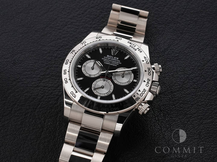 ロレックス デイトナ Ref.126509 ホワイトゴールド ブライトブラックxスチール文字盤