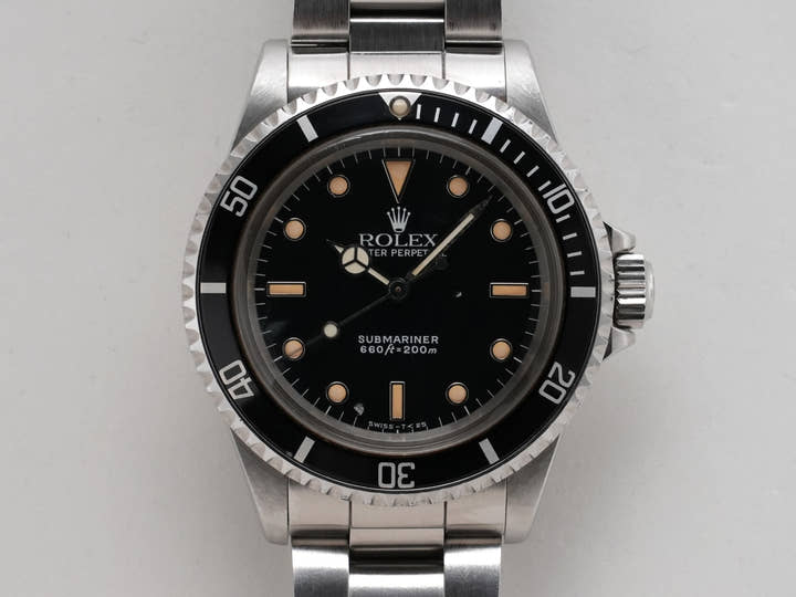 Rolex Submariner Ref.5513 SS Black Dial Used kknk93rh