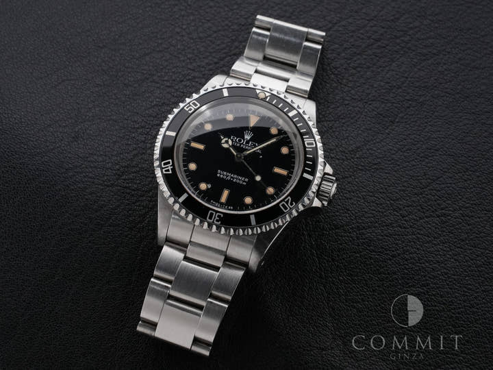 Rolex Submariner Ref.5513 SS Black Dial Used kknk93rh