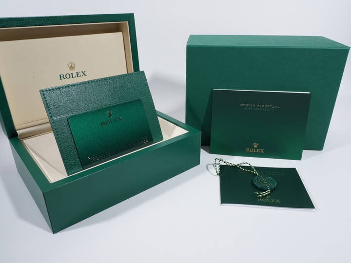 Rolex GMT Master II Ref.126710BLNR SS Black Dial Oyster Bracelet Unused t3tpwv9h