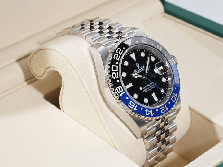 ロレックス GMTマスターII Ref.126710BLNR ステンレススチール ブラック文字盤 ジュビリーブレスレット