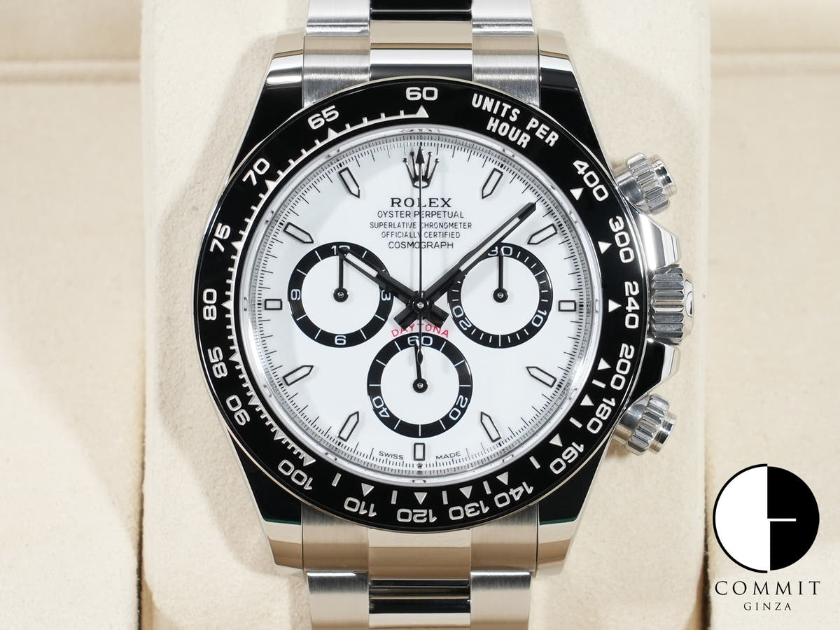 ロレックス デイトナ Ref.126500LN ステンレススチール ホワイト文字盤