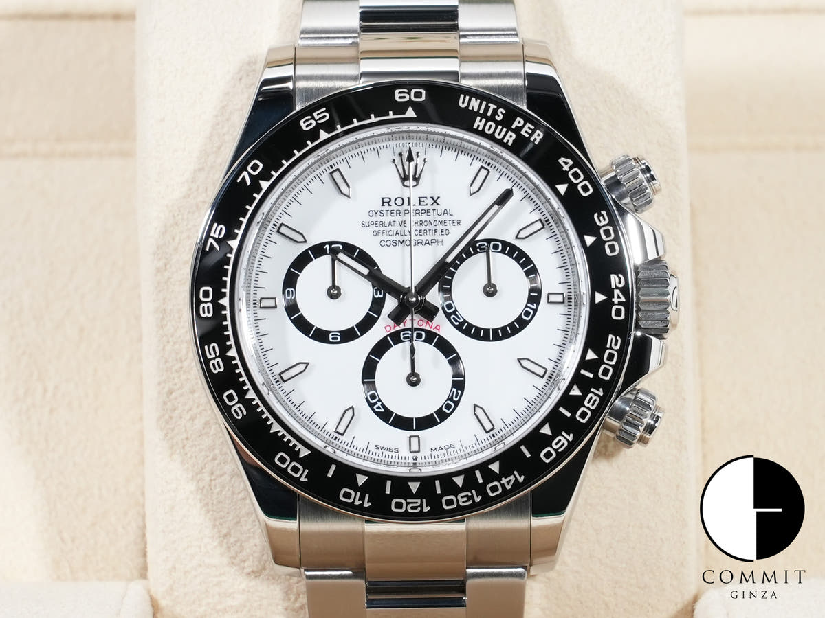 ロレックス デイトナ Ref.126500LN ステンレススチール ホワイト文字盤
