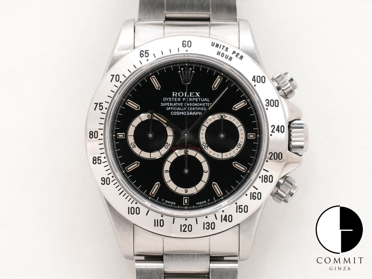 ロレックス デイトナ エルプリメロ Ref.16520 ステンレススチール ブラック文字盤