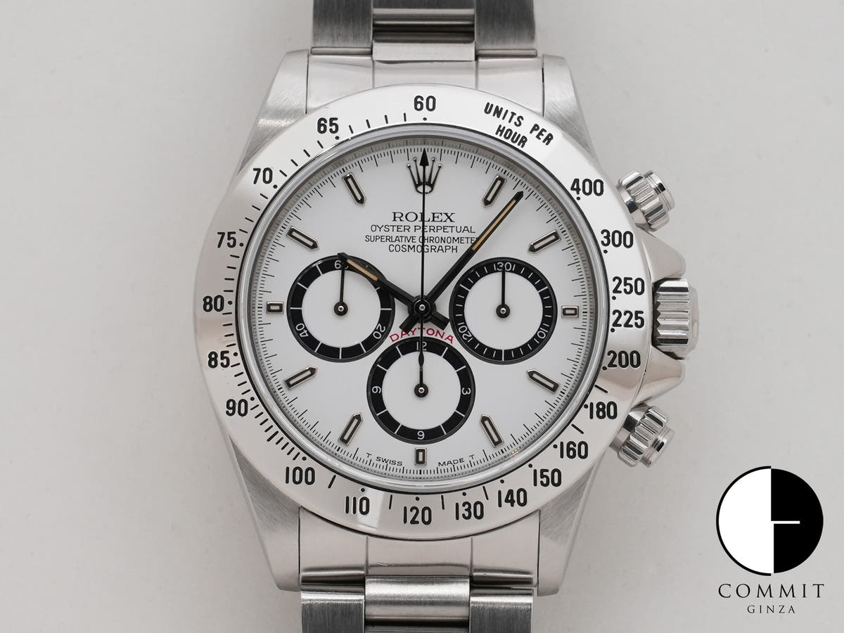 ロレックス デイトナ エルプリメロ Ref.16520 ステンレススチール ホワイト文字盤